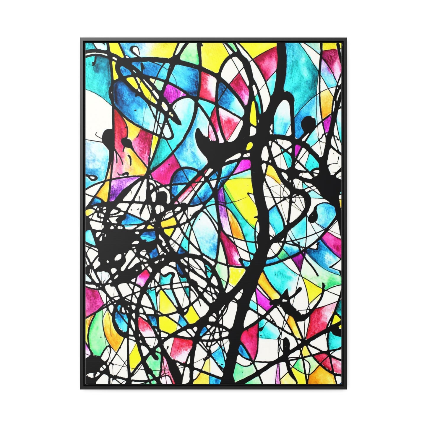 Kaleidoscope Gallery Canvas Wraps, Vertical Frame