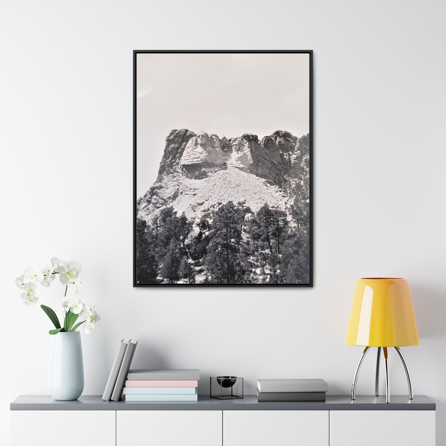 Black Hills Mount Rushmore Gallery Canvas Wraps, Vertical Frame