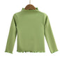 Girls Long Sleeved T-Shirt green