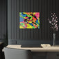 Exploding Earth Acrylic Prints 20" x 16" (Horizontal) Glossy