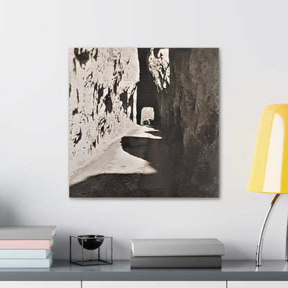 Tunnel at The Needles Canvas Gallery Wraps 20″ x 20″ 1.25"