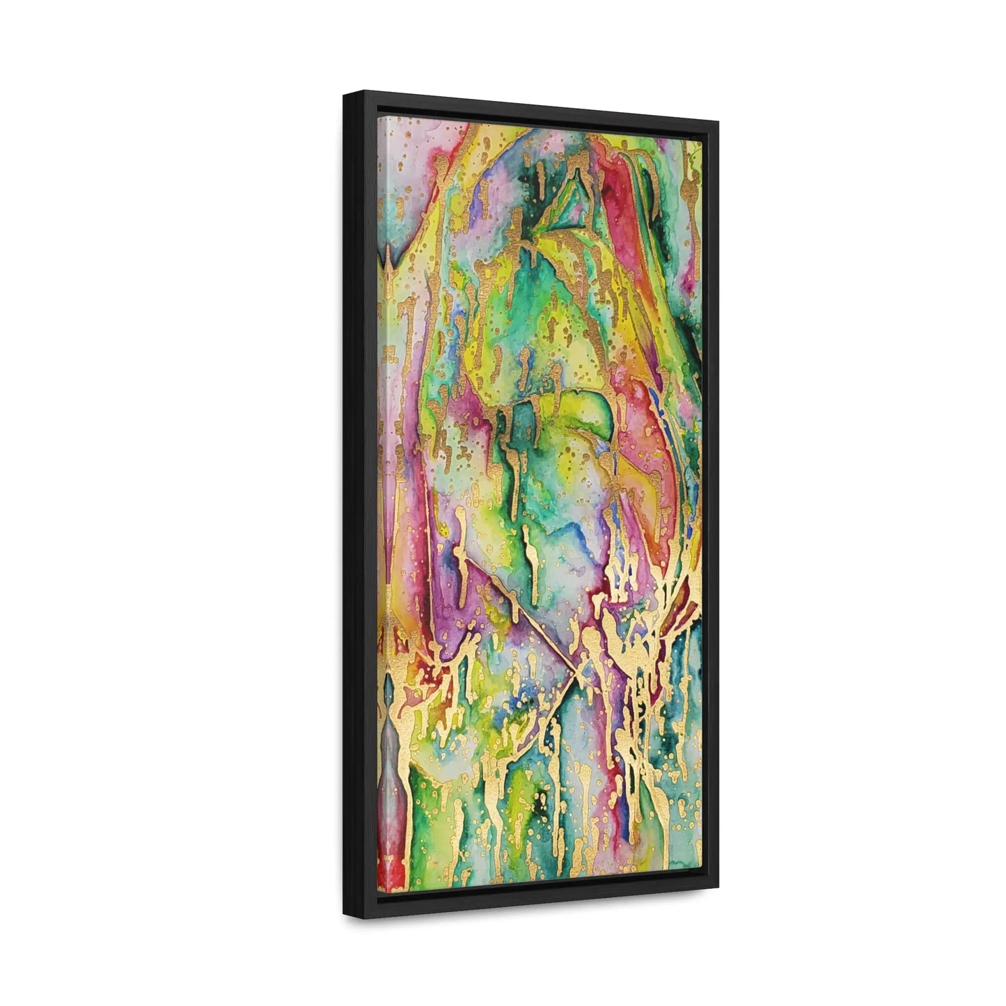 Acid Face Gallery Canvas Wraps, Vertical Frame