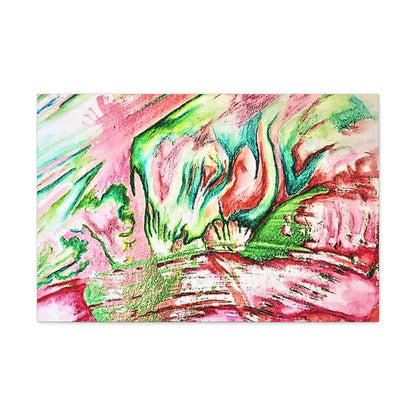 Pink Forest Canvas Gallery Wraps 30" x 20" 1.25"