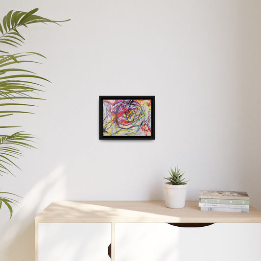The Eye Framed Art Print - Kia Day Design