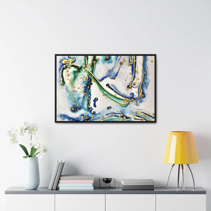 Blue Willow Gallery Canvas Wraps, Horizontal Frame