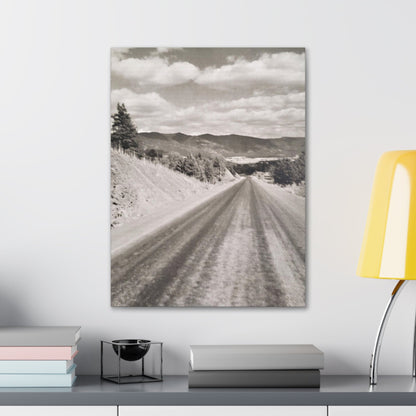 Western Road Canvas Gallery Wraps 18″ x 24″ 1.25"