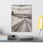 Western Road Canvas Gallery Wraps 18″ x 24″ 1.25"