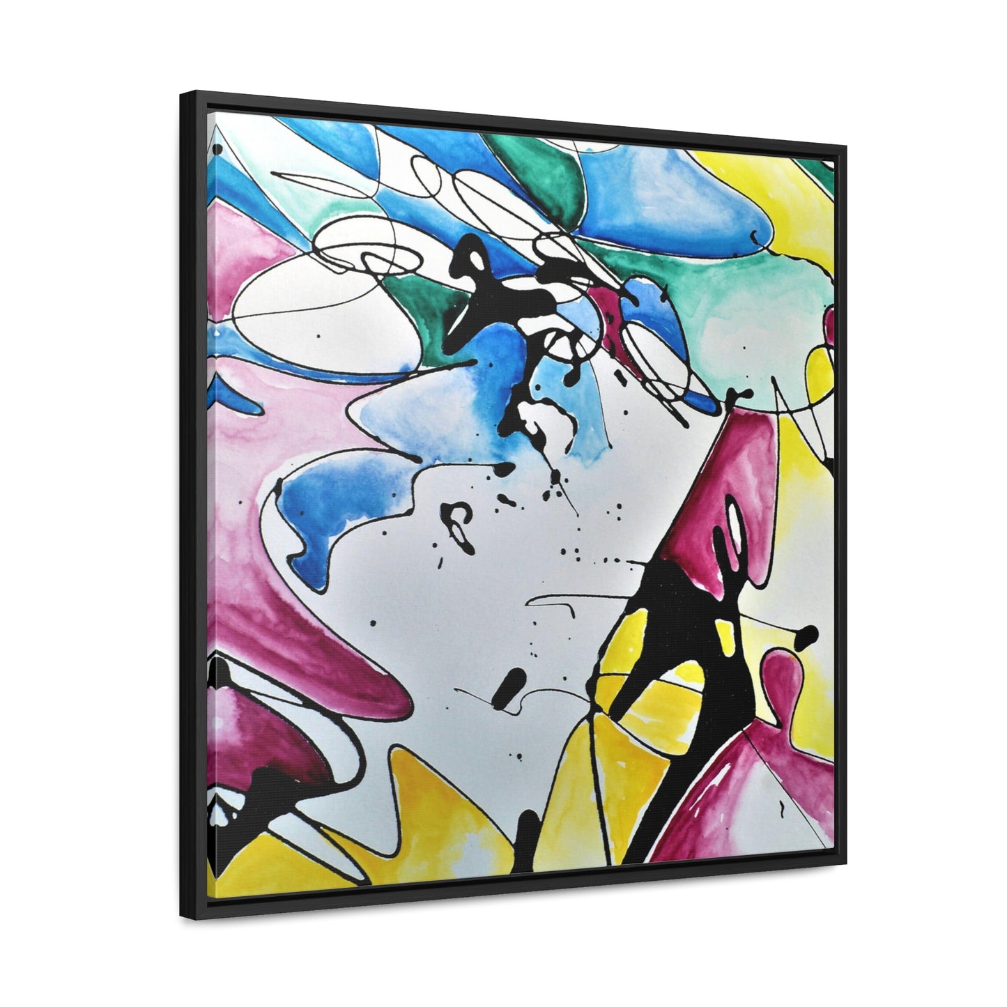 Sophisticated Lady Gallery Canvas Wraps, Square Frame