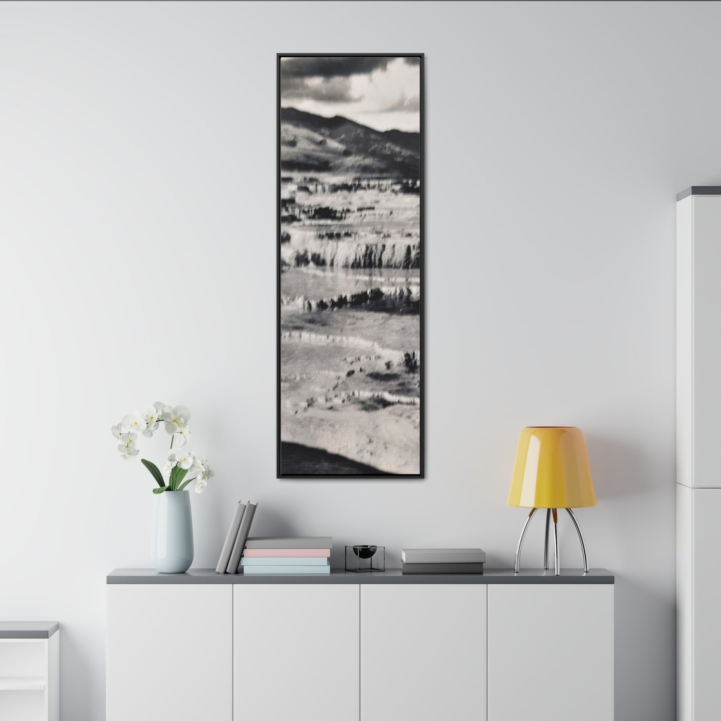 Springs at Jupiter Terrace Yellowstone Gallery Canvas Wraps, Vertical Frame