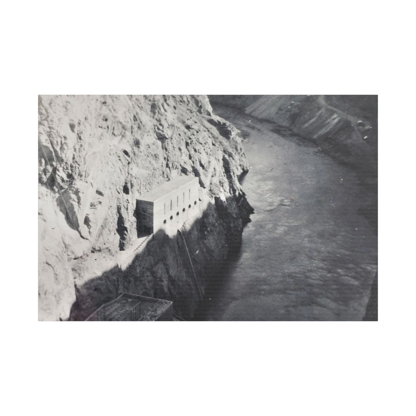 Boulder Dam Satin Canvas, Stretched