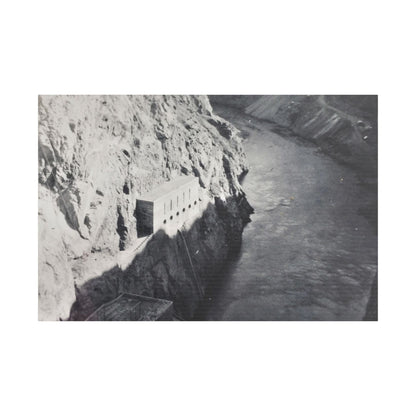 Boulder Dam Satin Canvas Stretched 36″ x 24″ (Horizontal) 1.5"