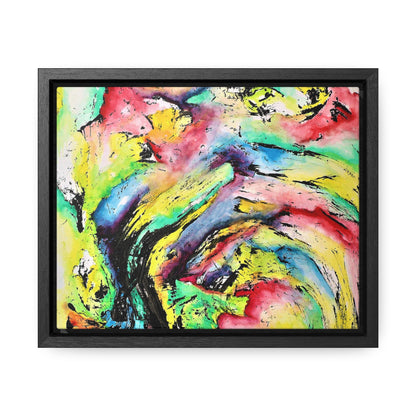 Vortex Gallery Canvas Wraps, Horizontal Frame 10″ x 8″ Black 1.25"