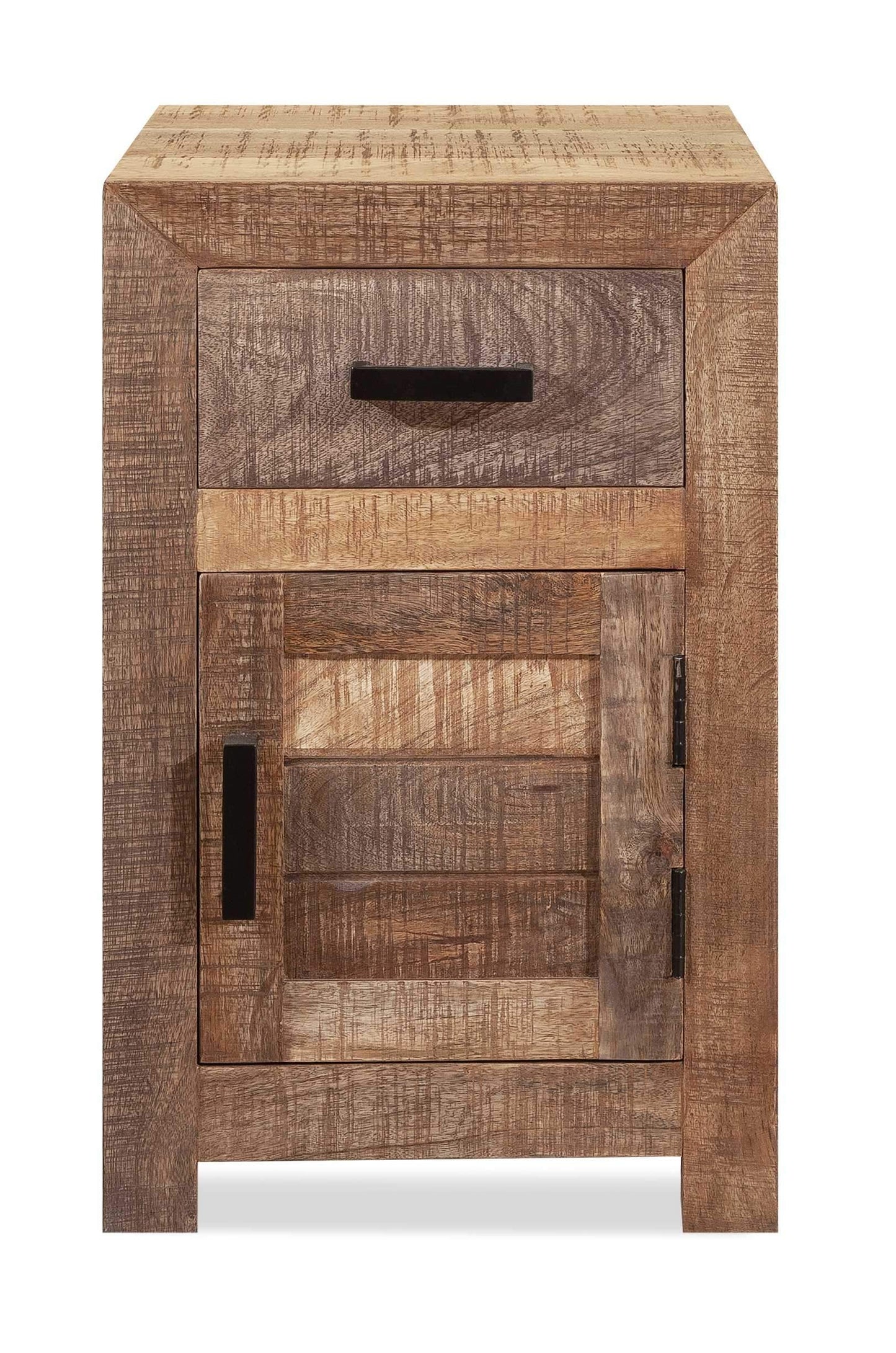 Solid Wood Butcher Block Accent Cabinet or Nightstand - - Furniture