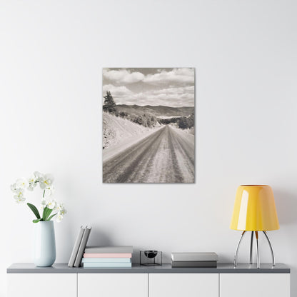 Western Road Canvas Gallery Wraps 24″ x 30″ 1.25"
