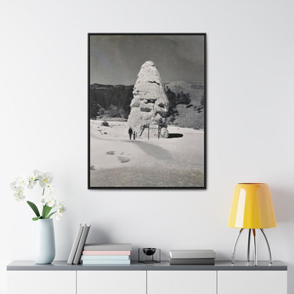Liberty Cap Yellowstone Gallery Canvas Wraps Vertical Frame 30″ x 40″ 1.25" Black