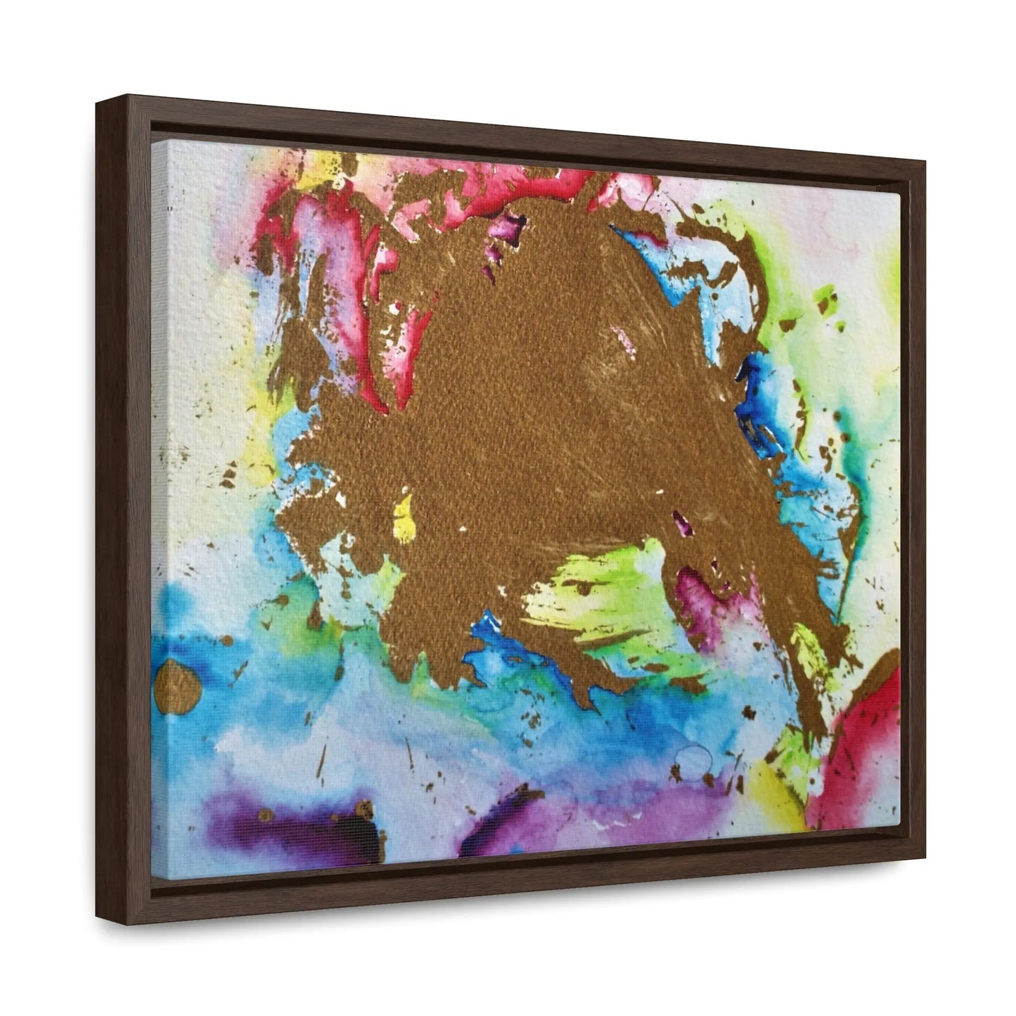 Through The Vapor Gallery Canvas Wraps, Horizontal Frame