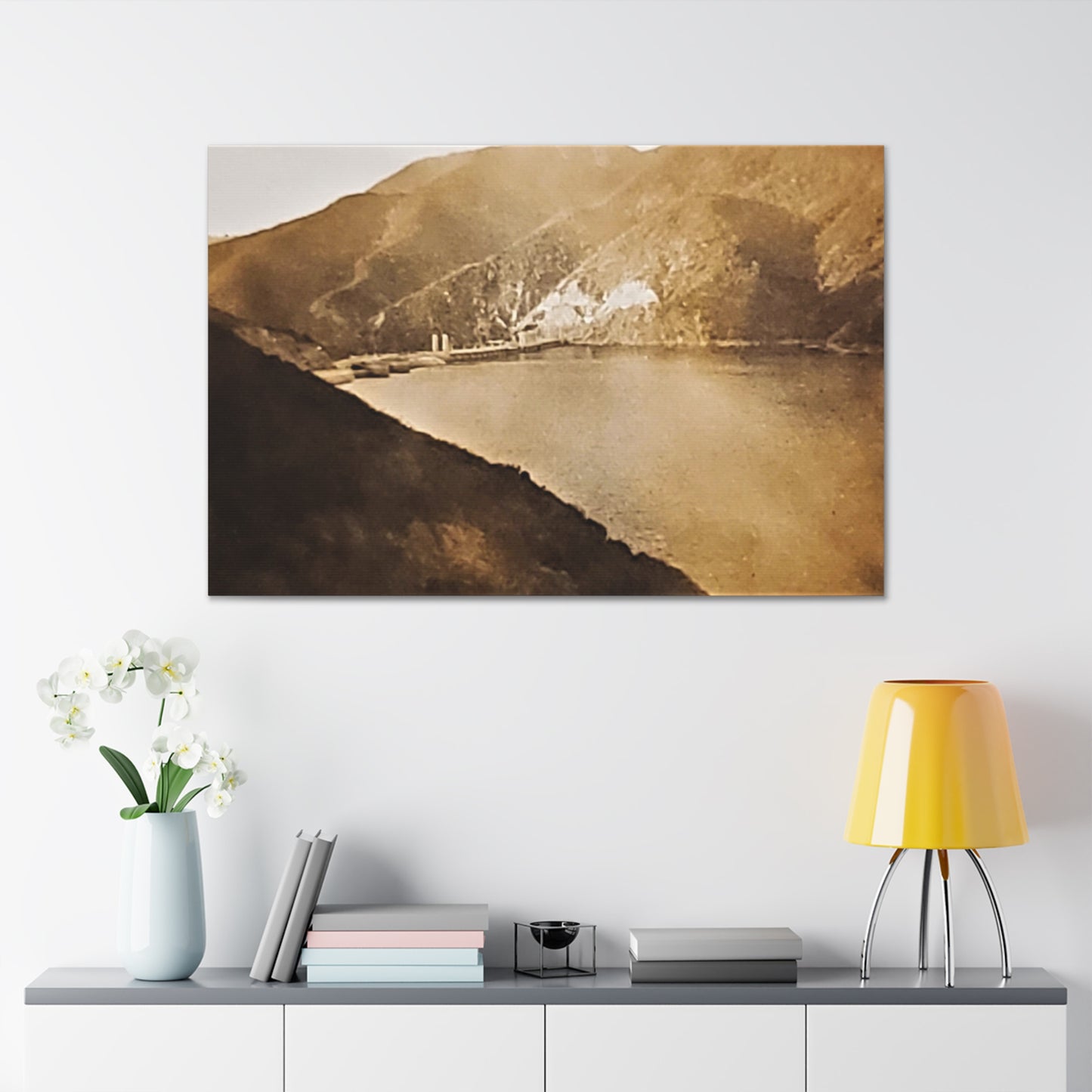 Morris Dam Lake Canvas Gallery Wraps