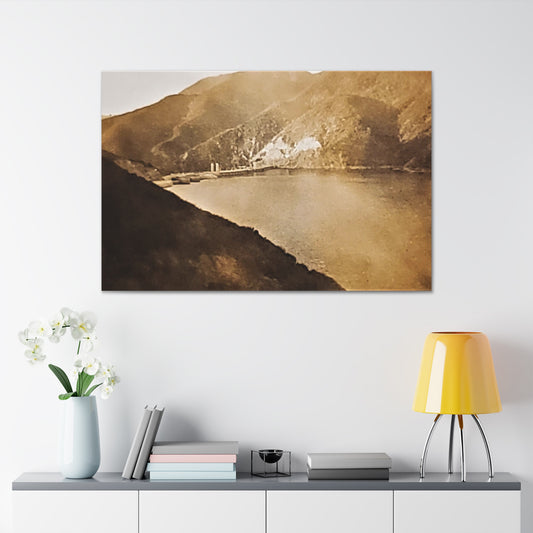 Morris Dam Lake Canvas Gallery Wraps