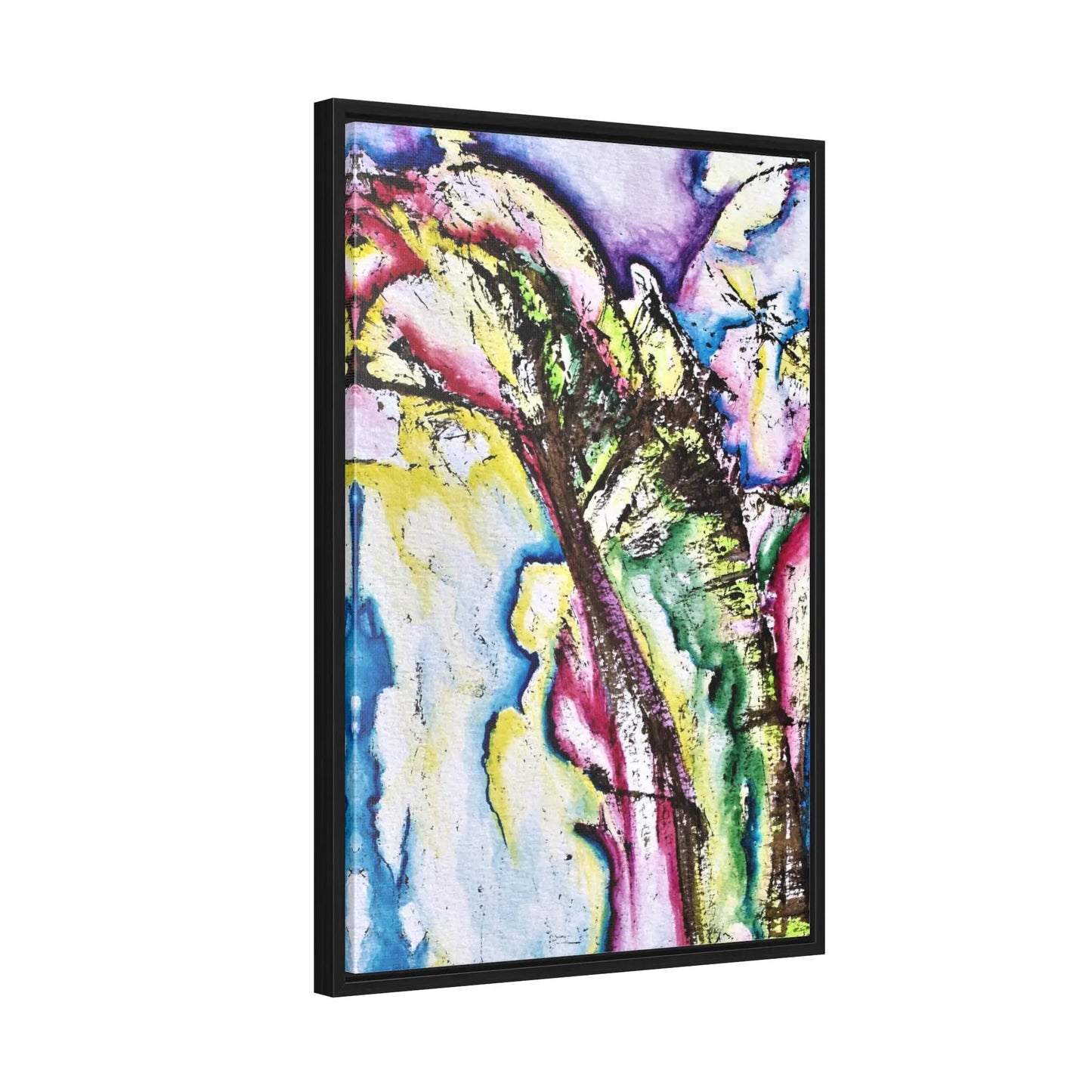 Calla Lilies Gallery Canvas Wraps, Vertical Frame