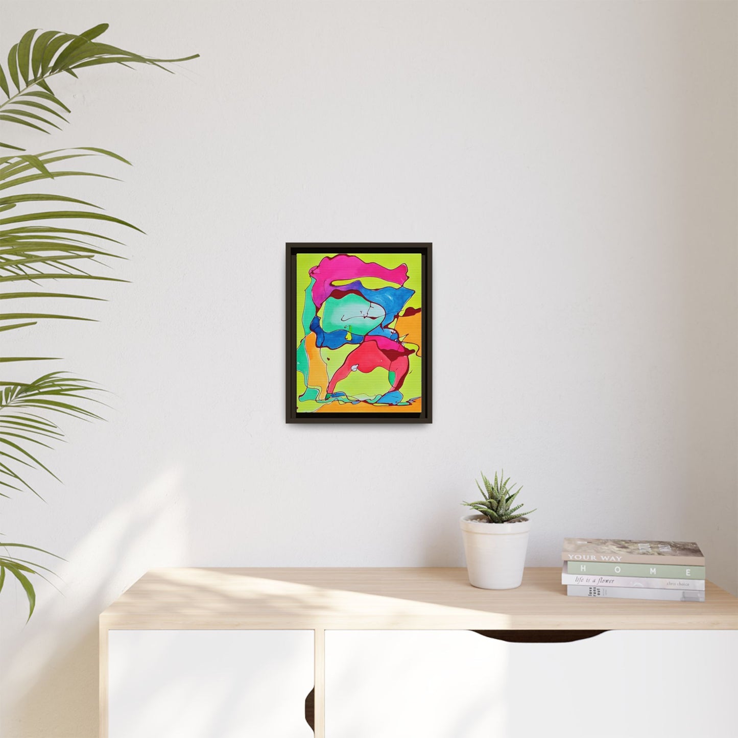Kool Kid Matte Canvas Framed - Kia Day Design