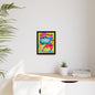 Kool Kid Matte Canvas Framed - Kia Day Design