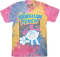 Retro Hawaiian Punch Tie Dye T-Shirt - Sherbert Tie Dye - - T-Shirt