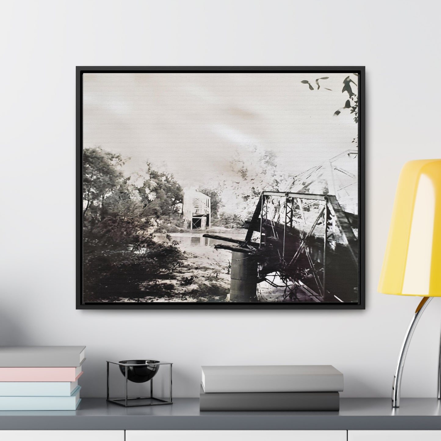 Bridge Gallery Canvas Wraps, Horizontal Frame