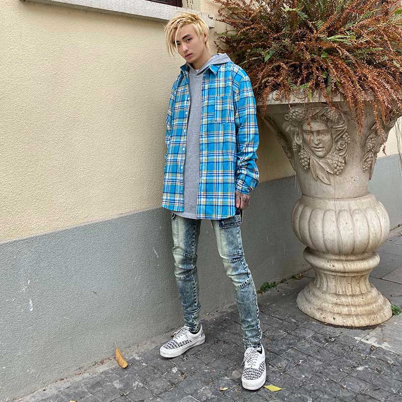 Spring Vintage American Street Style Shirt - - shirt