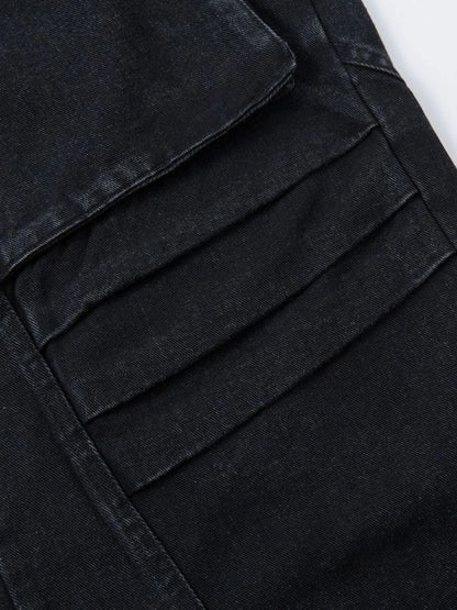 Men's Wide Leg Jeans - -