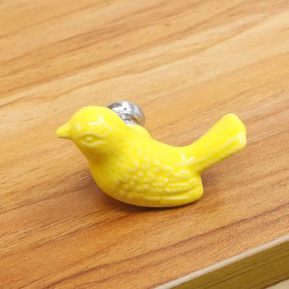 Dove Ceramic Pull Handle Knob Ceramic Bird Handle Knob