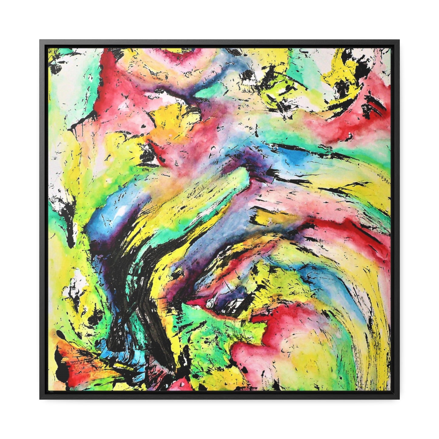 Vortex Gallery Canvas Wraps, Square Frame