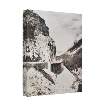 Golden Gate Canyon Colorado Satin Canvas Stretched