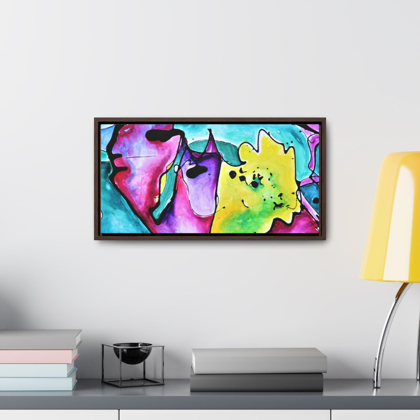 Cat Dog Gallery Canvas Wraps, Horizontal Frame