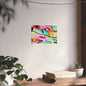 Shredded Paper Fine Art Posters 12" x 8" (Horizontal) Matte