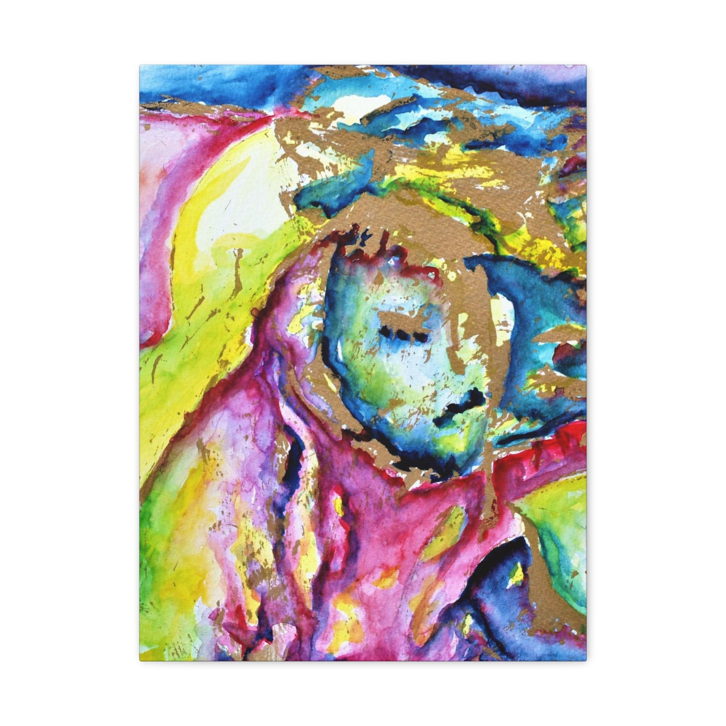 Mother's Face Canvas Gallery Wraps