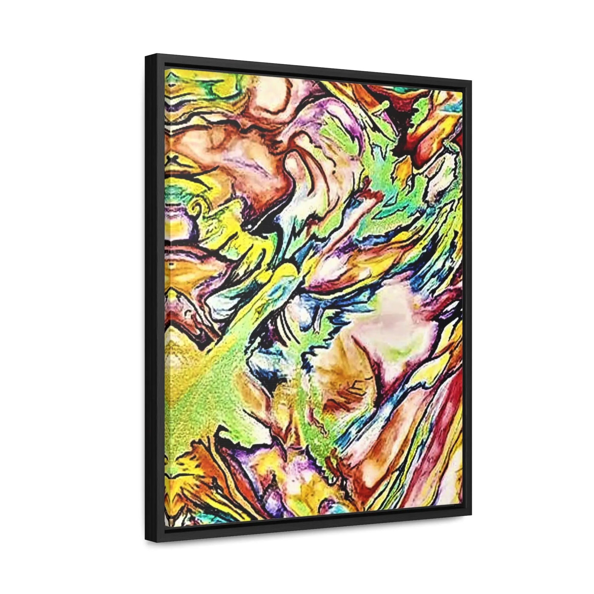 Phoenix Rising Gallery Canvas Wraps, Vertical Frame