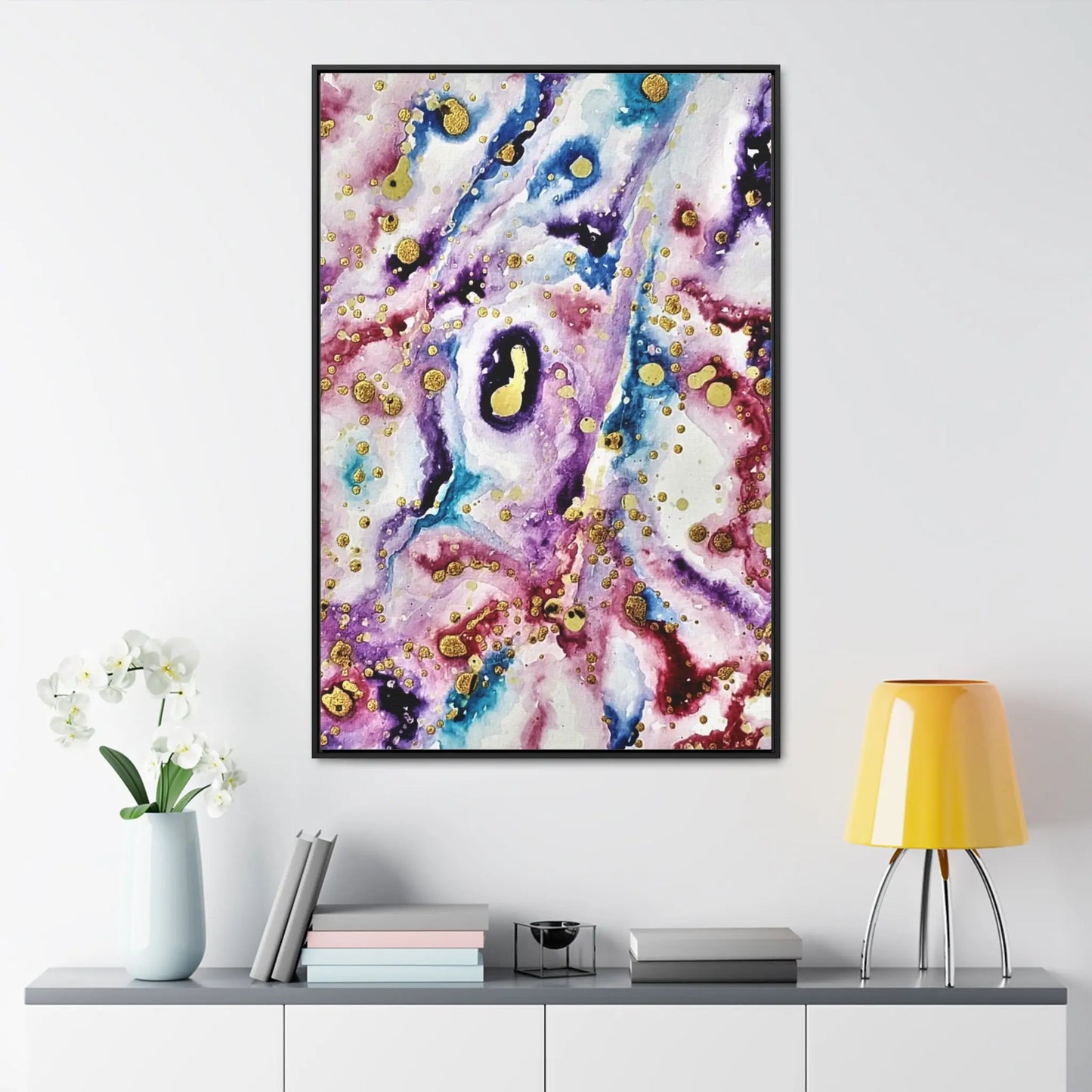 Cosmic Sky Gallery Canvas Wraps, Vertical Frame