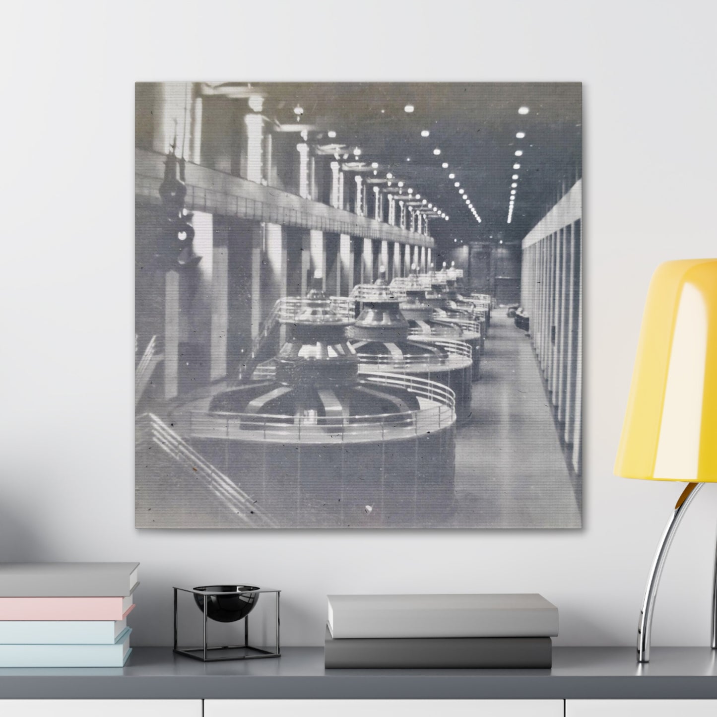 Boulder Dam Powerhouse Canvas Gallery Wraps