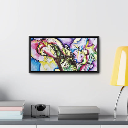 Calla Lilies Gallery Canvas Wraps, Horizontal Frame