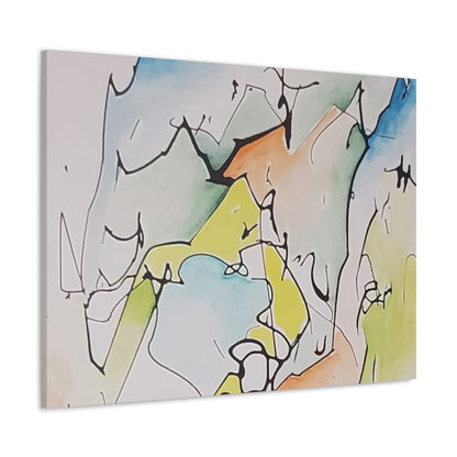 Misty Mountains Canvas Gallery Wraps