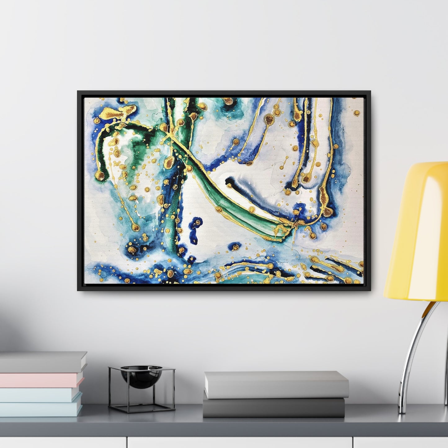 Blue Willow Gallery Canvas Wraps, Horizontal Frame