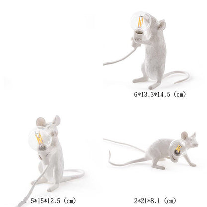 Chic Nordic Mouse Table Lamp - - table light