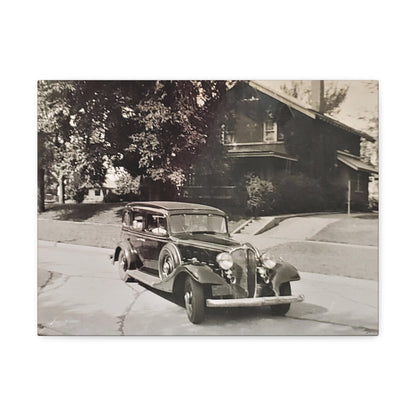 Classic Car Stretched Canvas