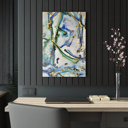 Blue Willow Acrylic Prints 20″ x 30″ (Vertical) Glossy