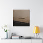 Navy Day New York Hudson River October 27th 1945 War Ships Canvas Gallery Wraps 30″ x 30″ 1.25"