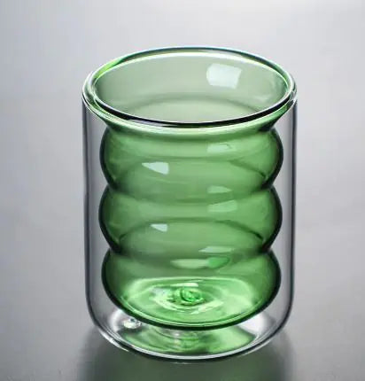 Colored Spiral Drinking Glass - Kia Day Design