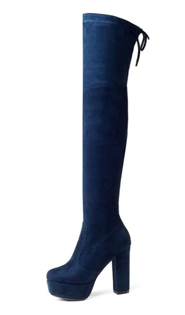 Women's Over the Knee Boots - Kia Day Design