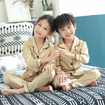 Spring Pajamas For Children Champagne 7T