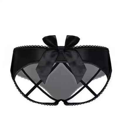 Low Waist Cotton Briefs for Ladies with Bow - Kia Day Design