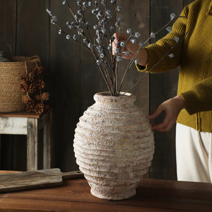Antique Stoneware Vase - Kia Day Design